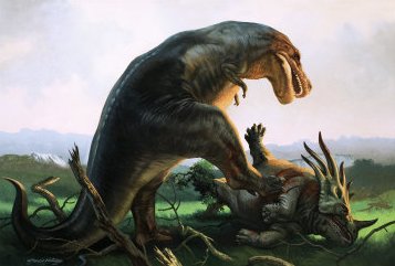 ティラノサウルス　弱い